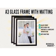 A3 PHOTO FRAME WITH PICTURE. FOR WEDDING, FAMILY PICTURE, GRADUATION PICTURE