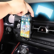 Car Center Console Vents Mobile Phone Holder GPS Navigation Stand Rotatable Support for Toyota Supra