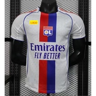 player version 2526 Lyon home and away high quality football short sleeved T-shirt