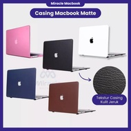 Macbook Case Matte Black Case Macbook Air M1 Pro M1 M2 M3 M4 13 14 Inch Retina Premium Full Body