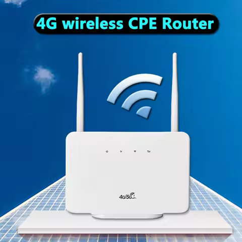 2025 New 4G Wireless Router 300Mbps 4G LTE CPE Router Modem LAN External Antenna with Sim Card Slot 
