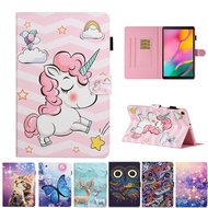 Cute Unicorn Case For Samsung Galaxy Tab A 10.1 2019 Case SM-T510 SM-T515 T510 T515 Cover Tablet Flip Stand Case