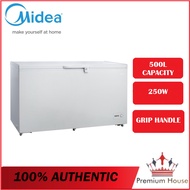 Midea WD-500WR Chest Freezer 500L Peti Beku