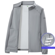 windbreaker jacket elgini windbreaker Ice Silk Sunscreen Clothing Men's Summer Thin Stretch Quick-Dr