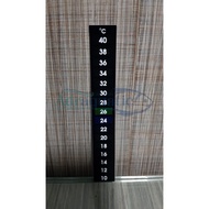 Thermometer Paste STICKER STICK STRIP THERMOMETER Measuring Room AQUARIUM Water Temperature