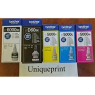 Brother Ink BT5000 (Genuine) 5000 BT5000Y BT5000C BT5000M BTD60BK BT6000BK, HL-T4000DW DCP-T220 T310