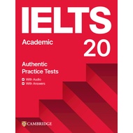 Chulabook|c323|Books|CAMBRIDGE IELTS 20 Academic:sb+ANS+AUDIO&RESOURCE BANK