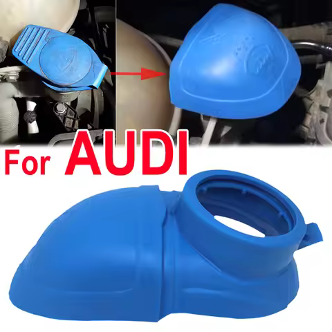 Fluid Reservoir Tank Bottle Cover Filler Cap Lid Screen Wash Funnel 6V0955485 For Audi 80 100 A1 A3 