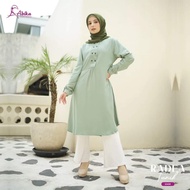 AB 789 RADEA RAYON TWILL TUNIC by Abika