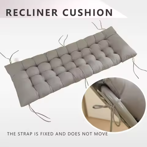 Fashion Recliner Chair Cushion Rattan Chair Cushions Outdoor Bench Cushion Garden Chair Long Cushion