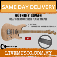 Charvel Guthrie Govan Signature HSH Flame Maple Electric Guitar, Caramelized Flame Maple FB, Natural