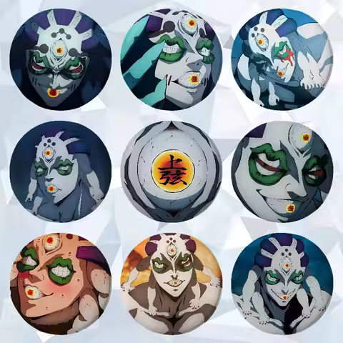 Anime Caroon Gyokko Cover Brooches Funny Meme Badge Fashion Jewelry Gifts