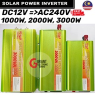 Solar Power Inverter DC12V To AC240V Power Inverter Converter Car Power Inverter 1000W 2000W 3000W D