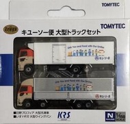 1/150(N規) TOMYTEC 日野/Hino Profia大型運輸車/2台1組(盒裝)