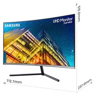 Samsung（SAMSUNG） 31.5Inch UR59C Narrow Border 1500R 4K/UHDHigh Score  PS4Curved LCD Computer Monitor（U32R592CWC）