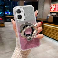 For Vivo Y03T Y18 Y18S Y18e Y 18 VivoY18 18Y 28 Y38 Vivo Y03 4G 5G 2024 Plating Bracket + Bling Blin