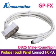 YY GP-FX CA3-CBLFX For Proface GP3000 Touch Panel Connect Mitsubishi  FX3U/FX2N/FX1N Series Programm