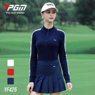 [Golfsun] Pgm - YF425 genuine women's golf Long Sleeve Shirt. Fashionable Female golf Shirt