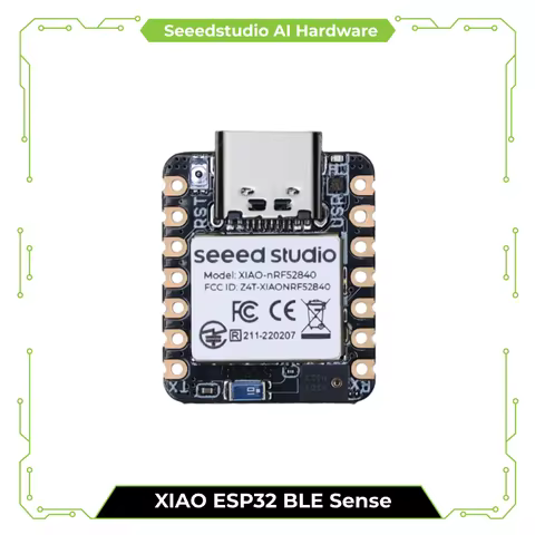 Seeed Studio XIAO nRF52840 Sense Dev Board TinyML/TensorFlow Lite- IMU / Microphone - Bluetooth5.0