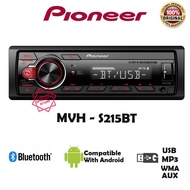 PIONEER MVH-S215BT Multimedia Tuner with Bluetooth,USB &amp; Android Smartphone Pioneer single Din player