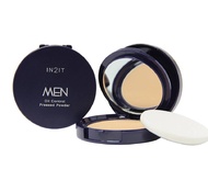 IN2IT Men Oil Control Pressed Powder แป้งผสมรองพื้นเนื้อละเอียด MOPM