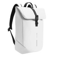 XD Design Urban Water Resistant Flap-top Backpack 防水翻蓋背包 - 白色 |「L」型轉角開合 | 專利金屬拉鎖，配置保險栓 | 香港行貨