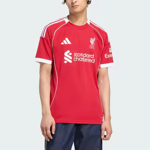 Adidas genuine LIVERPOOL men's football breathable jersey JV6423