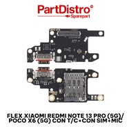 REDMI NOTE 13 PRO (5G) CHARGER BOARD CONNECTOR PCB/ CHARGING CONNECTOR poco X6 (5G)