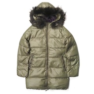 Pre- DUVETICA DUVETICA Kappa raccoon fur nylon down coat, size D .037.00.MFG-1001R, size 40, khaki, 