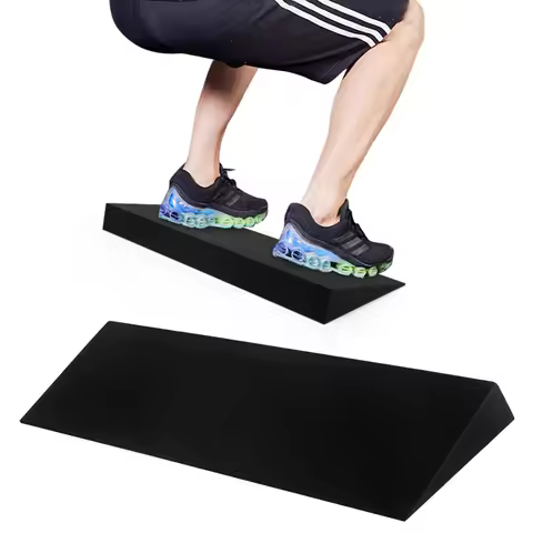 Slant Board Squat Board Ergonomic Training Incline Board Multi-Function Incline Balance Board for We