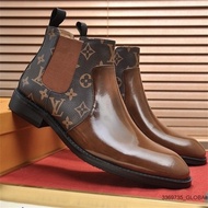 Shoes Cowhide Men _ Men's Shoes Genue Leather Prted Men Shoes Brown Brand Shoes Men's Formal Leather Men Shoes
