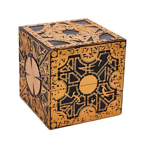 1:1 Hellraiser Puzzle Box Moveable Lament Horror Terror Figures Film Serie Hellraiser Cube IQ&EQ Tes