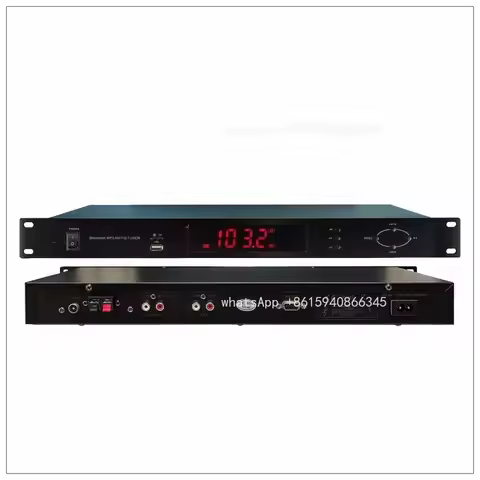 New stereo FM radio head, rack mounted engineering machine, FM digital tuner with Bluetooth and USB