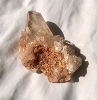 馬達加斯加 透亮 紅水晶簇 白水晶簇 水晶原礦 天然原石 水晶