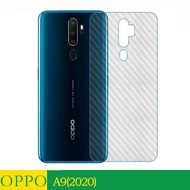 [Buy 1 take 1] For OPPO A9 A5 (2020) AX7 Pro AX5 AX5S Neo 9 Carbon fiber back film Sticker Soft Carbon Fiber Back Film Protector 2 Pcs