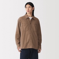 MUJI Men Flannel Shirt Jacket