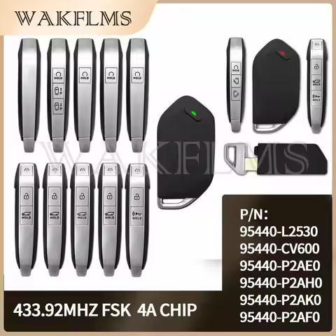 95440-L2530 CV600 P2AE0 P2AH0 P2AK0 P2AF0 For KIA Sorento 2023 2024 2025 2026 Smart Car Key 4A CHIP 