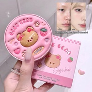 Gege bear Face BB Cream Air Cushion Waterproof Gege Bear Air Cushion Foundation Lightweight Breathab