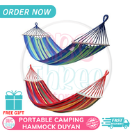 ABC03 Store Portable Hammock Duyan for Adult Heavy Duty (Random Color) with Surprise Gift! | Hammock