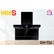 VEES COOKER HOOD DH-711 | 1600M³/H SUCTION | AUTO CLEAN | 自动清洗抽油烟机 | PENAPIS ASAP DAPUR