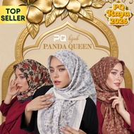 PANDA QUEENIE CORAK PRINTED HIJAB PRINTED TUDUNG  BAWAL PRINTED TUDUNG BAWAL TUDUNG BAWAL
