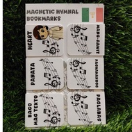 INC Mang-aawit Magnetic Bookmarks – 6pcs | Iglesia Ni Cristo Hymnal Page Marker Gift