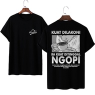 BAJ DISTRO MEN'S COFFEE ORA STRONG COFFEE ADULT MEN'S T-SHIRT