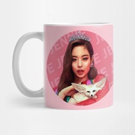 Mug Glass jennie black ddu du ddu du pink | Kpop Kpop