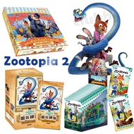 Zootopia 2 card pack Nick Judy Gary rare MP/QR/SP kad movie merch collectible gift for kids 疯狂动物城 桌游