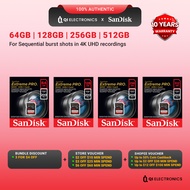 SanDisk Extreme PRO SD UHS-I Card 64GB 128GB 256GB