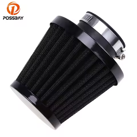 POSSBAY 35mm 39mm 48mm 54mm 60mm Universal Motorcycle Air Filter Cleaner Air Pod for Honda Yamaha Ha