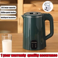 Electric Kettle 304 2000ML Stainless Steel Jug Kettle Home Kitchen Appliances Electric Jug Kettle Water Heater Cerek Jug