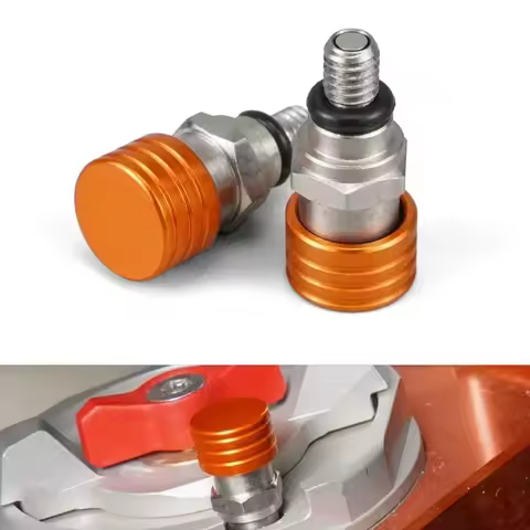 M5 Bleed Waterproof Front Fork Bleeder Relief Valve for Yamaha YZ TTR WR 125 250 450F Suzuki DRZ RM 