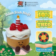 LoveLenLoi Stuffed Toy Strawberry JellyCat Birthday Cake